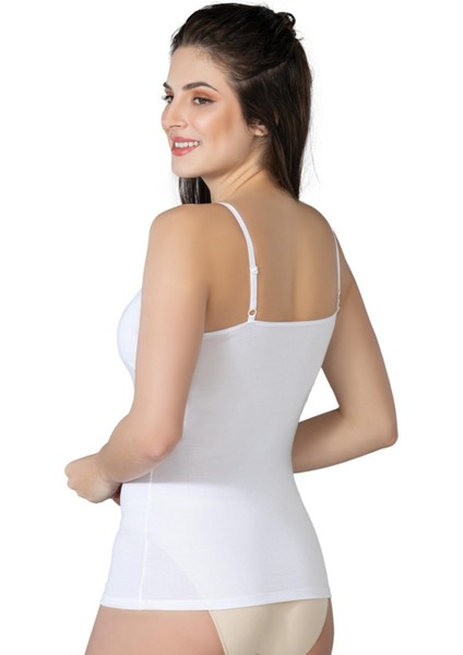 Beyaz Mı Emay 1413 Modal Cotton Kaplı Emzirme Atlet