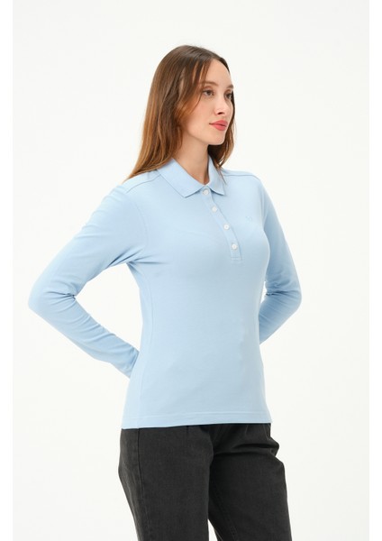 kadın Regular Fit Polo Yaka T-Shirt fiyatları
