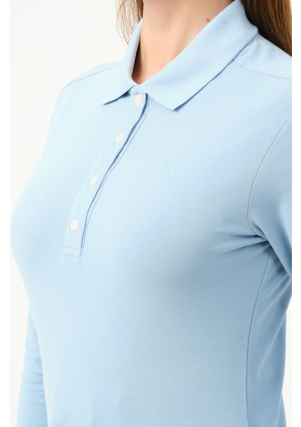 kadın Regular Fit Polo Yaka T-Shirt indirimleri