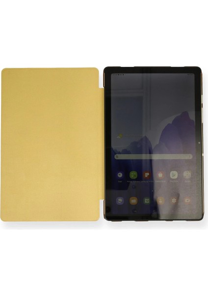 Samsung Galaxy X200 Tab A8 10.5 Kılıf Tablet Smart Kılıf - Gold Bstmy