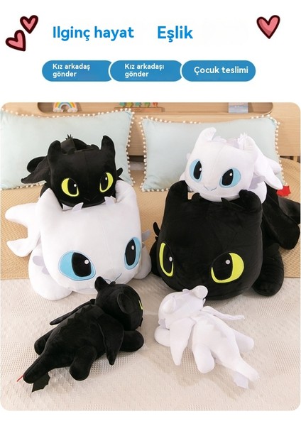 Küçük Uçan Ejderha Dişsiz Bebek Yastık Peluş Oyuncak (Yurt Dışından)