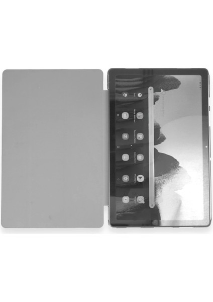 Samsung Galaxy X200 Tab A8 10.5 Kılıf Tablet Smart Kılıf - Gri Bstmy