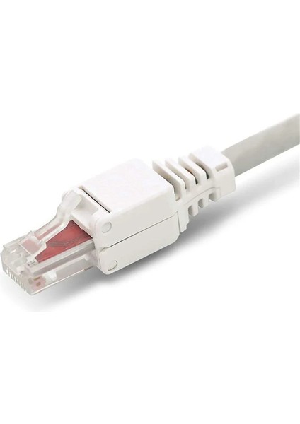 30 Adet Ağ Fişi Aletsiz RJ45 Cat6 Lan Utp Kablo Fişi Aletsiz Cat5 Cat7 Kurulum Kablosu Yama Kablosu Aracı (Yurt Dışından)