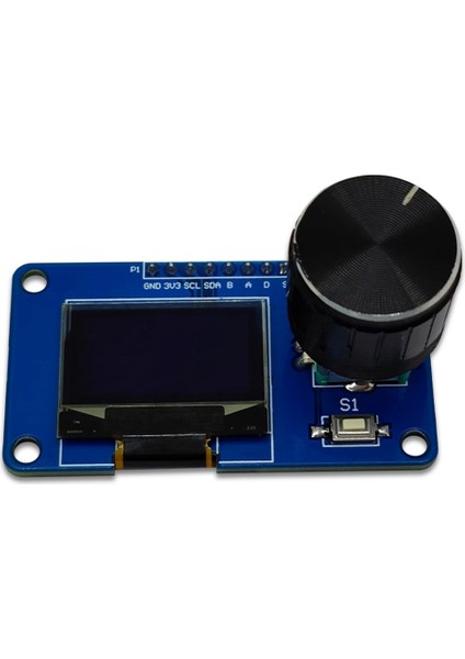 0.96 Inç OLED Ekran Modülü Düğmeli EC11 Döner Kodlayıcı Iıc Arayüzü LCD Ekran (Yurt Dışından)