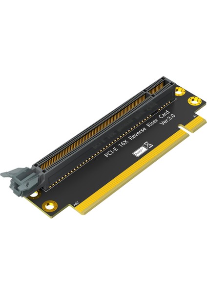 Pcı-E 16X 3.0 90 Derece Ters Erkekten Dişi Yükseltici Kart 2u Sunucu Için (Kurulum Yönü Cpu'ya Doğru) (Yurt Dışından)