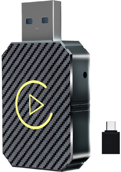2'si 1 Arada Carplay Box Android Auto Kablosuz Carplay Dönüştürücü Araba Android Akıllı Kutu Kablosuz Adaptör Araba Adaptörü (Yurt Dışından)