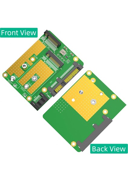 Çift M.2(Ngff) Ssd'den Çift Sata3 Adaptör Kartına (Yurt Dışından)