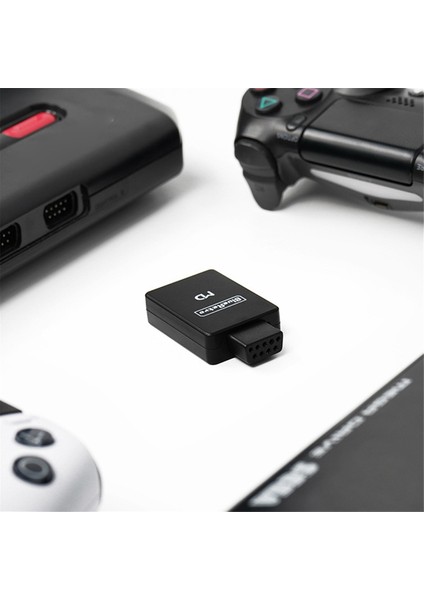 Mega Drive Sega Genesis Wii Switch Ps3 Ps4 Ps5 Xbox One Oyun Konsolu Için Kablosuz Kontrol Cihazı Adaptörü (Yurt Dışından)