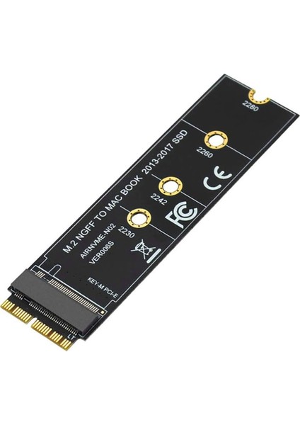 Side3 M.2 Adaptör Kartı SSD Dönüştürücü Adaptör Kartı MacBook Pro/air (2013-2017) Yükseltme (Yurt Dışından)