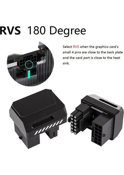 16PIN Gpu Güç Konnektörü 180 Derece Açı Adaptör Masaüstü Bilgisayarlar Grafik Video Kartı Gpu Hidrolik Direksiyon Konnektörü Rvs (Yurt Dışından) fiyatları