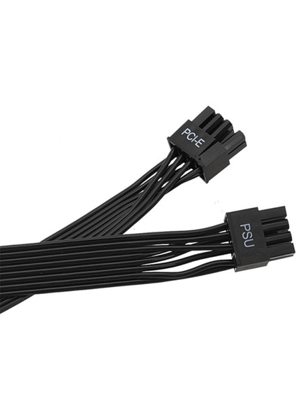 8 Pin Gpu Güç Kablosu, 8 Pin Psu Erkek - 6+2 Pin Pcıe Erkek Kablo, Corsair Rmi Rmx Cs-M Için Grafik Kartı Güç Kablosu (Yurt Dışından)