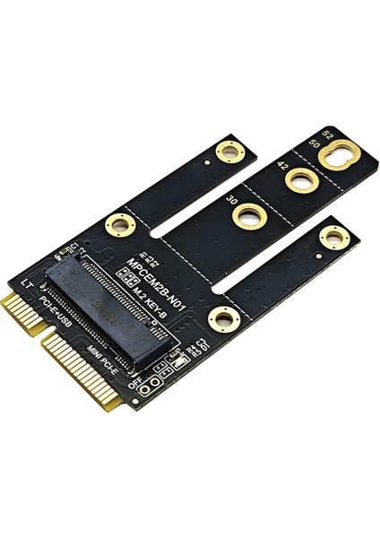 Adaptör Kartı Mpcıe'den Key-B Genişleme Yuvasına Mınıpcı-E'den M.2 Ngff Nıc'ye Adaptör Kartı Wıfı Arayüzünden M Adaptör Kartı A'ya (Yurt Dışından)