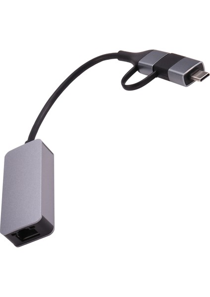 2.5g Ethernet Adaptörü Type-C USB 3.0 - RJ45 Lan 2500MBPS Ağ Kartı 2.5 Gigabit Dönüştürücü Nas Dizüstü Bilgisayar Için (Yurt Dışından)