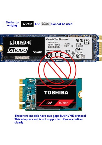 M.2 - Sata Adaptör Kartı, Çift Portlu M.2 Ngff SSD - Sata Arayüz Dönüştürücü, 2230-2280 M2 SSD Boyutları Için (Yurt Dışından)