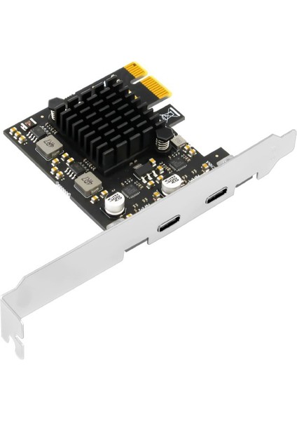 Pcıe - Type-C Pcı Express Pcı-E 1x - Usb3.2 Gen2 Type-C Genişletme Kartı Adaptörü Masaüstü Bilgisayar Için Eklenti Kartı (Yurt Dışından)