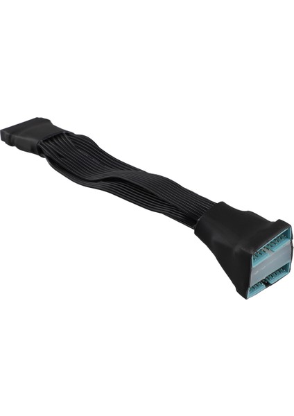 Anakart USB 3.0 Başlık Ayırıcı Uzatma Kablosu USB 3.0 19PIN 20PIN 1 Ila 2 Dahili Uzatma Başlık Adaptör Kablosu (Yurt Dışından)