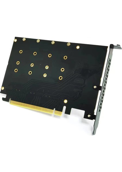 Gelişmiş Pc Performansı Için 2230, 2242, 2260, 2280 Ssd'lerle Uyumlu M.2 Nvme - Pcıe Adaptörü Gen4 X16 Genişletme Kartı (Yurt Dışından)