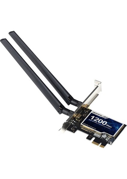 1200M Wifi5 Kablosuz Ağ Kartı 4.2 Bluetooth 2.4g+5g Çift Bant Masaüstü Dahili Pcı-E Wıfı Çok Fonksiyonlu Alıcı (Yurt Dışından)