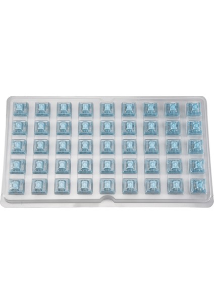 45 Adet V3 Pro Krem Mavi Anahtar 5 Pin 45GF Toz Geçirmez Gövdeli Dokunmatik Anahtar Mx Mekanik Klavye ile Uyumlu (Yurt Dışından)
