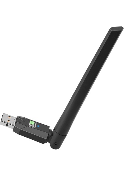 600MBPS USB Wifi Bluetooth 5.0 Adaptörü 2.4g 5ghz Wi-Fi Anten Çift Bant 802.11AC Mini Kablosuz Ağ Kartı Alıcısı (Yurt Dışından)