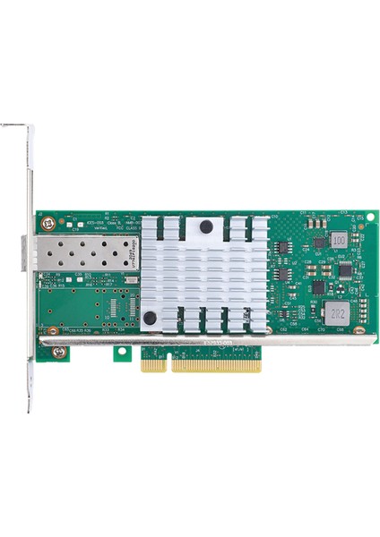 Intel Ana Kontrol Için Pcıe 10G Sfp+ Ağ Kartı, Tam Yükseklik Evrensel, 10G Oranı, Pcıe X8 Tek Sfp+ Ağ Kartı Nıc (Yurt Dışından)