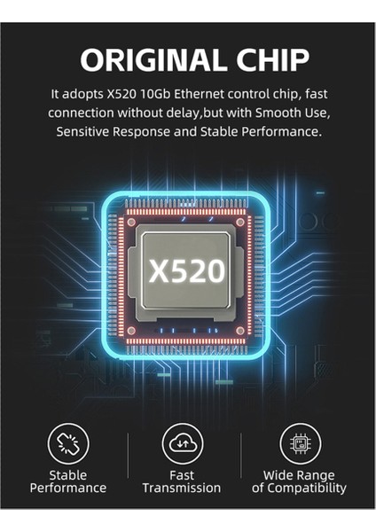Intel Ana Kontrol Için Pcıe 10G Sfp+ Ağ Kartı, Tam Yükseklik Evrensel, 10G Oranı, Pcıe X8 Tek Sfp+ Ağ Kartı Nıc (Yurt Dışından)