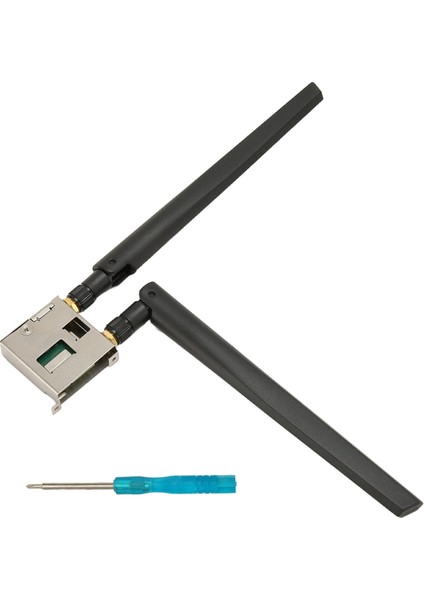 Wıfı 6 Masaüstü Kablosuz Ağ Kartı Kablosuz Ağ Kartı 9560NGW 1,73 Gbps'ye Kadar Güçlü Kapsama Alanı Bluetooth 5.0 (Yurt Dışından)