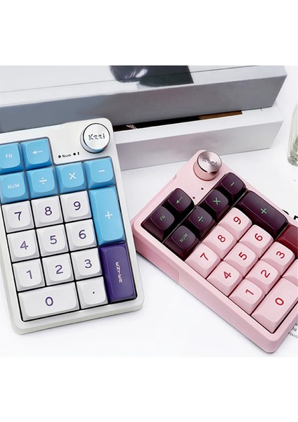 Kzzi K20 Makro Tuş Takımı Kablosuz Sayısal Tuş Takımı Programlama Özel Düğmeli Klavye Rgb Mini Düğmeli Oyun Mekanik Klavyesi A (Yurt Dışından)