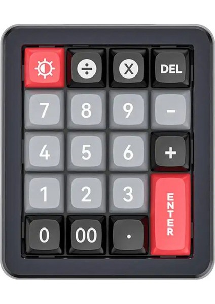 K812 Mekanik Klavye Kablolu Sıcak Değiştirilebilir Numpad Rgb Mekanik Oyun Klavyesi Win/mac/oyun Için Programlanabilir Siyah (Yurt Dışından)