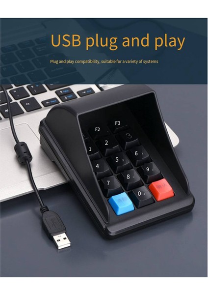 Yeni A600 USB 15 Tuşlu Anti-Peep Şifre Klavyesi Bip Sesi ile Tak ve Çalıştır Pos Sistemi Şifre Girişi Için Uygun (Yurt Dışından)
