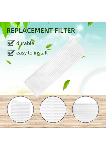 Viomi V3 Max Robot Süpürge Yedek Parça Aksesuarları V-RVCLM27B Ana Yan Fırça Hepa Filtre Paspas Bezi Yedek Parça (Yurt Dışından) fiyatları