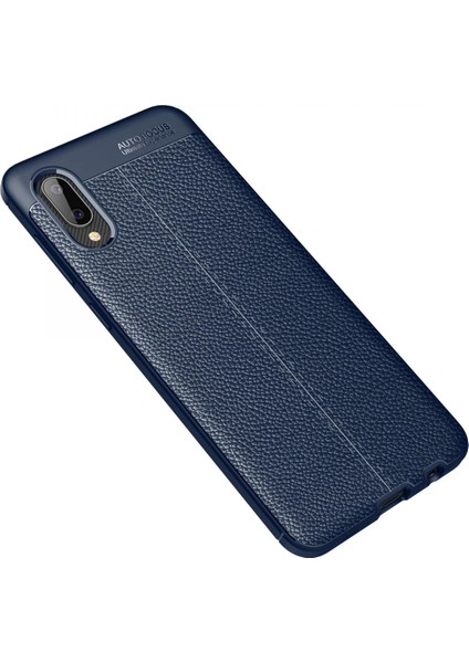 Samsung Galaxy A02 Kılıf Auto Focus Kapak - Lacivert Bstmy