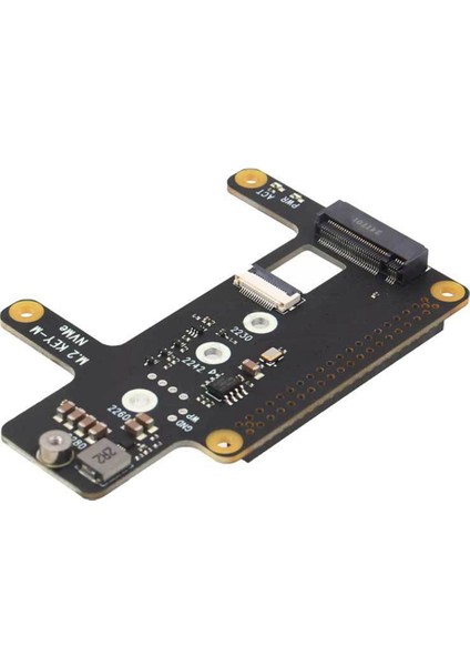 Raspbery Pi 5 Genişletme Kartı Için X1015 Pcıe'den M.2 Nvme SSD Adaptör Kartı Desteği Nvme M.2 SSD Hailoaı Modülü Rpı 5 Için (Yurt Dışından)