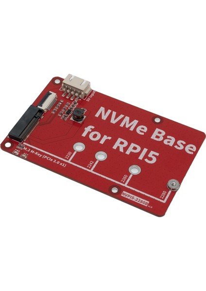 NVPI5-2280B Nvme Geliştirme Kartı SSD Pcb M.2 M-Key 2230, 2242, 2260, 2280 Pcıe Gen3 Raspberry Pi 5 Için (Yurt Dışından)