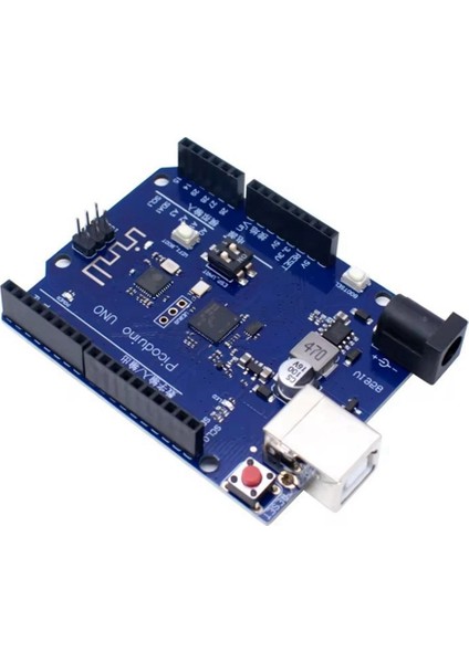 RP2040 Picoduino Uno Geliştirme Kartı Wıfı Çift Çekirdekli Çip Raspberry Pi Pıco W RP2040 Arduino Için (Yurt Dışından)