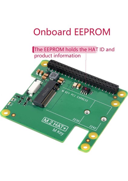 Raspberry Pi 5 Pcle Için Genişletme Kartı Modülü M.2 Nvme Genişletme Kartı SSD SSD M.2 Hat Modül A ile (Yurt Dışından)