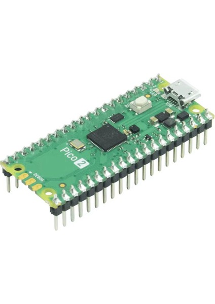 Raspberry Pi Pico 2 Geliştirme Kartı RP2350 Pico2 Arm CORTEX-M33 ve Rısc-V Hazard3 520KBYTE 4mbyte Qspı Flash Için (Yurt Dışından)
