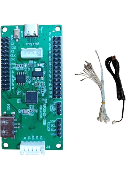 Joystick Hitbox Raspberry Pi Pıco Geliştirme Kartı Hitbox Denetleyici Xboxone Ps5 USB Sıfır Gecikmeli Arcade Kiti (Yurt Dışından)