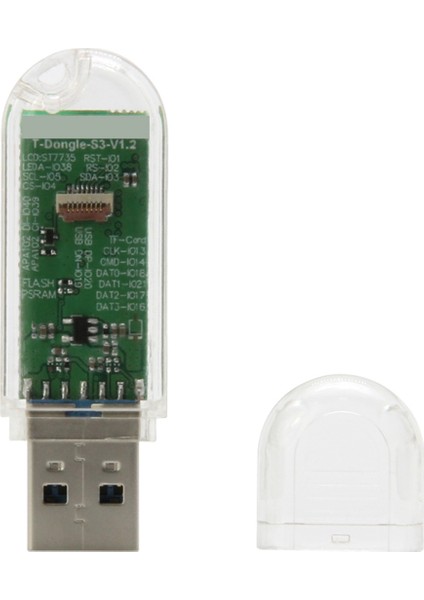 T-Dongle-S3 ESP32-S3 Dongle Geliştirme Kartı Nerdminer Bitcoin Nerd Miner Btc Miner USB Dongle Için (Yurt Dışından)