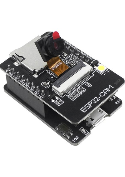 ESP32-CAM Geliştirme Kartı Wifi Modülü + OV2640 Kamera + Taban ESP32 Wıfı Bluetooth Iot Anakart Çift Çekirdekli 32 Bit Cpu (Yurt Dışından)