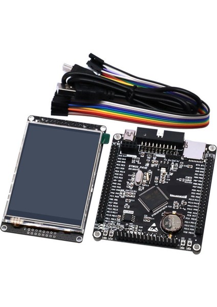 STM32F407VET6 Geliştirme Kartı Cortex-M4 STM32 Minimum Sistem Öğrenme Kartı Arm Çekirdek Kartı +3.2 Inç LCD Tft Ekran (Yurt Dışından)