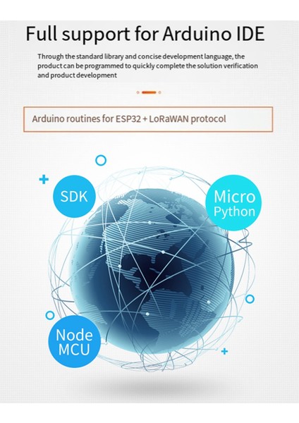 ESP32-S3 Kablosuz Geliştirme Kartı Lora Wıfı Bluetooth SX1262 Lorawan Ble Hızlı Tip-C Bağlantısı 433-510MHZ (Yurt Dışından)