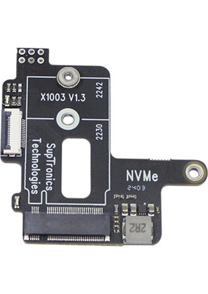Raspberry Pi 5 Pcıe'den M.2 Nvme Hat SSD Mını Adaptör Kartı 2242 2230 Nvme SSD Genişletme Kartı Için (Yurt Dışından)