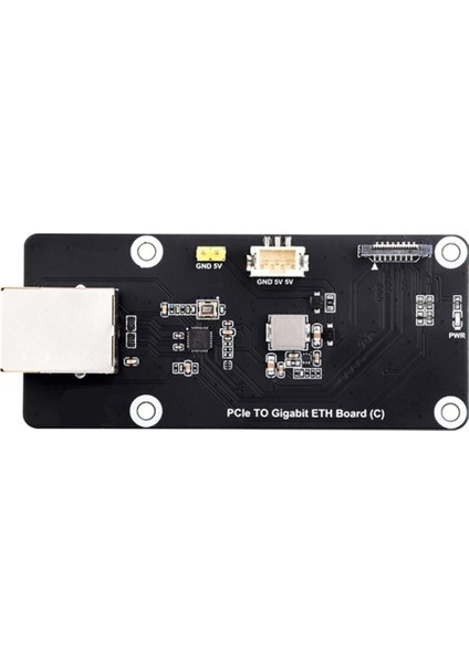 Raspberry Pi 5 Için Özel Pcıe'den Gigabit Ethernet Portu Genişletme Kartı Yan Kurulumu, Sürücüsüz Tak ve Çalıştır (Yurt Dışından)