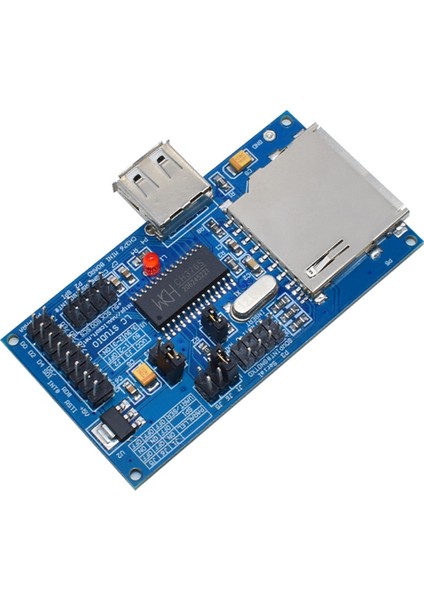 Ic USB Geliştirme Kartı Değerlendirme Kartı Modülü CH376 CH376S Sd Kart Kristal Osilatör Seri Port Arduino Için (Yurt Dışından)