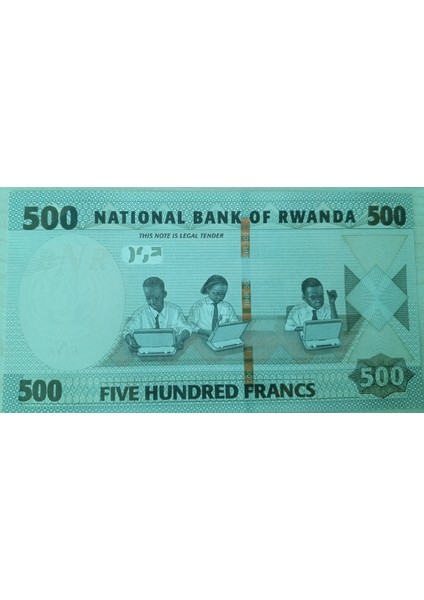 Rwanda 500 Amafraganda Çil