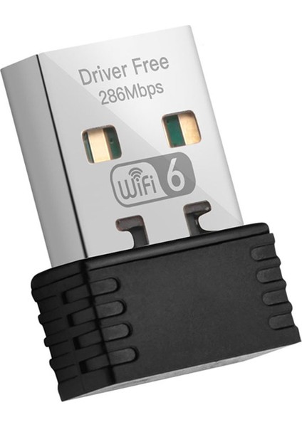 Kablosuz Wifi 6 Adaptörü AX286 802.11AX 2.4ghz Sürücü USB Ağ Kartı Win7/10/11 Bilgisayar Mini Wifi Alıcısı (Yurt Dışından)