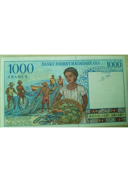 Madagskar 1000 Francs C15644340 Çil fiyatları