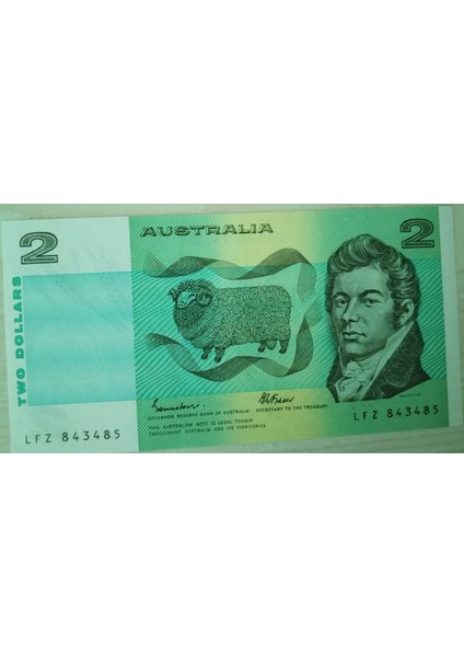 Avustralia 2 Dollar LFZ843485 Çil