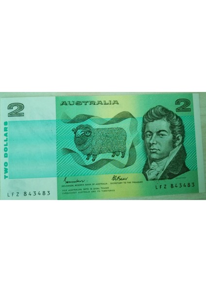 Avustralia 2 Dollar LFZ843483 Çil